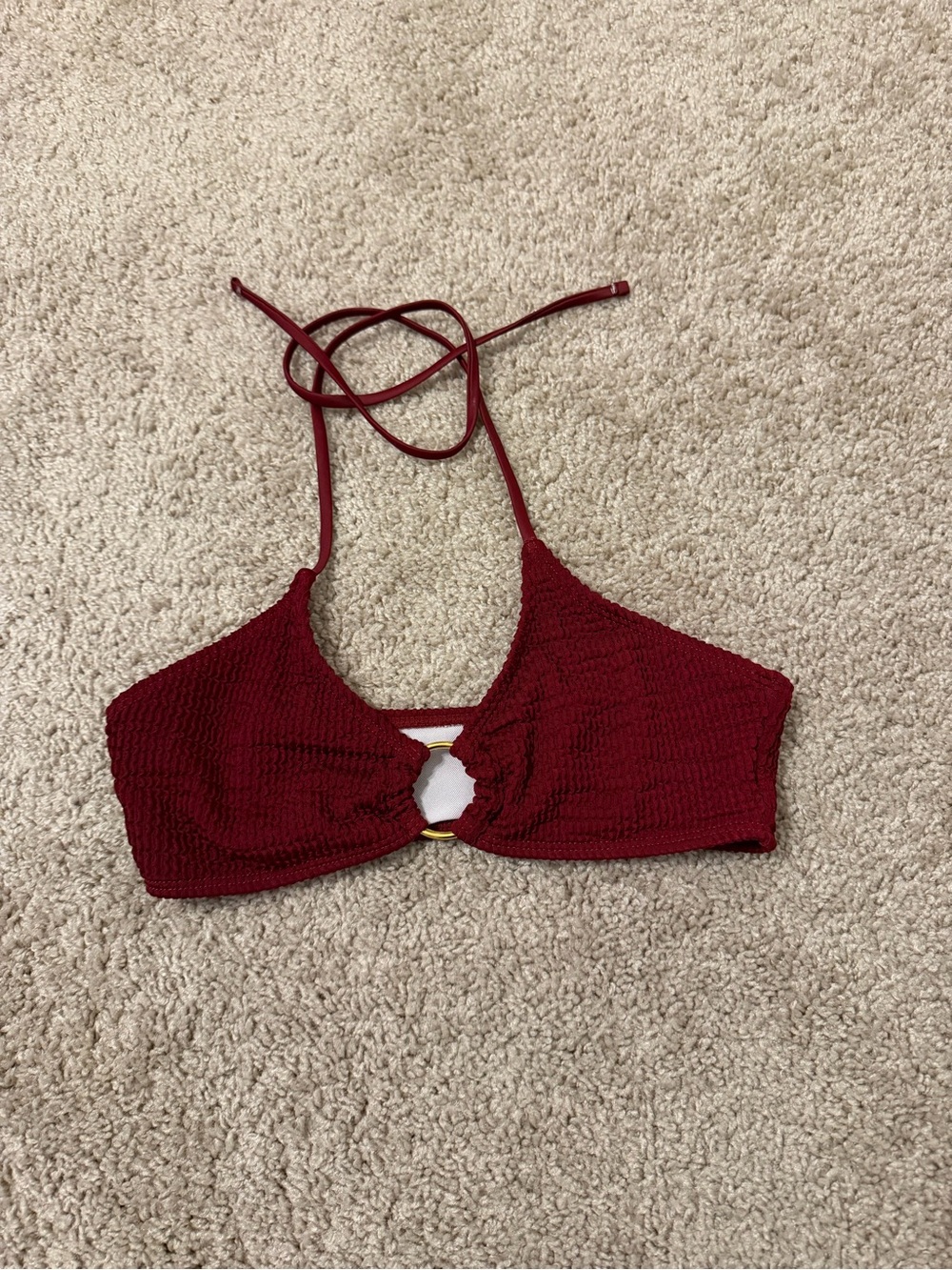 SHEIN Halter Bikini Top, Small